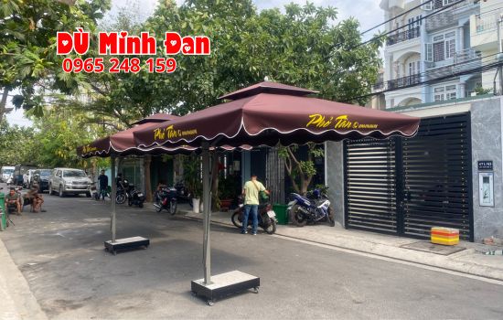 dù che nắng quán cafe vũng tàu