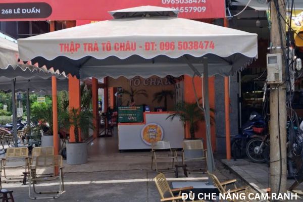 dù che nắng cam ranh