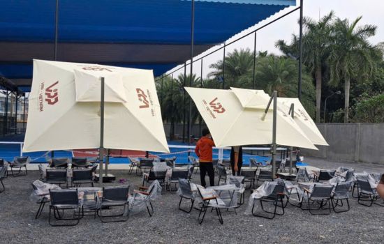 dù che nắng cafe phú yên