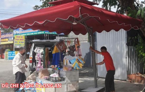 dù che nắng ở long an