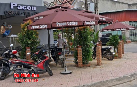 dù che nắng cafe phú nhuận