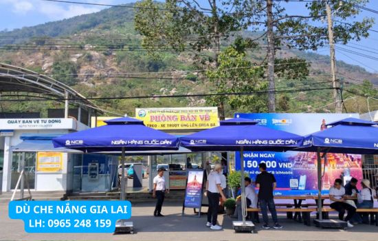 dù che nắng ở gia lai