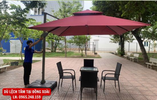 dù lệch tâm tại đồng xoài