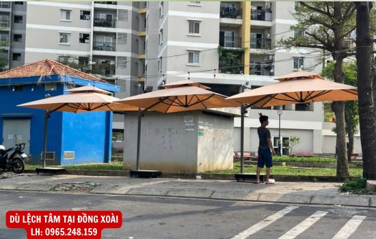 dù lệch tâm tại đòng xoài
