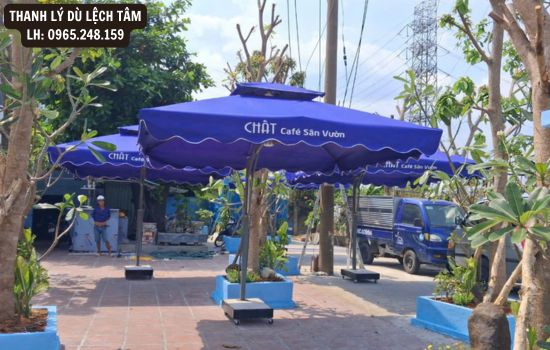 thanh lý ô dù lệch tâm