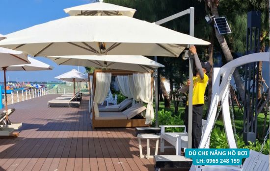 dù che nắng hồ bơi