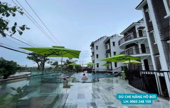 dù che nắng hò bơi