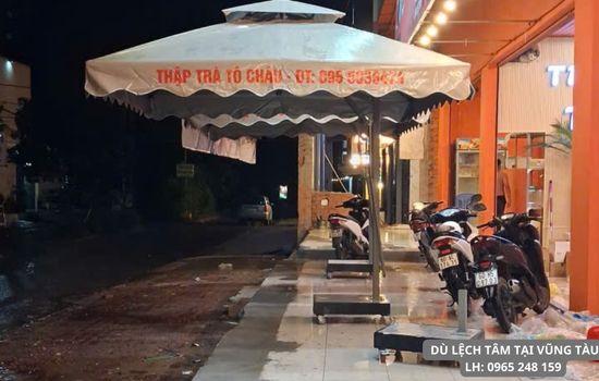dù lệch tâm tại vũng tàu