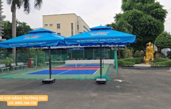 dù che nắng cho trường học
