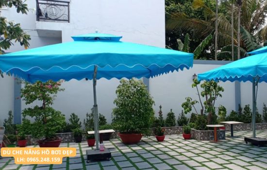 dù che nắng hồ bơi đẹp