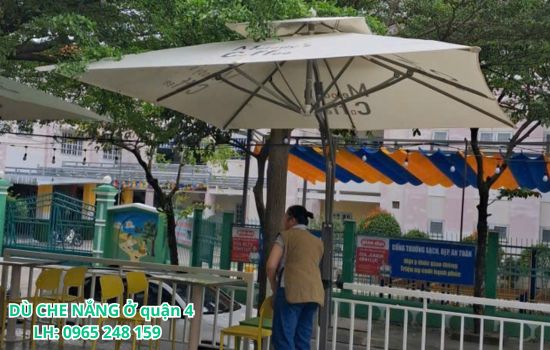 dù che nắng ở quận 4