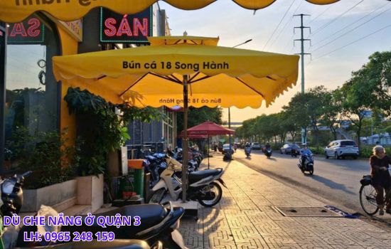 dù che nắng tại quận 3