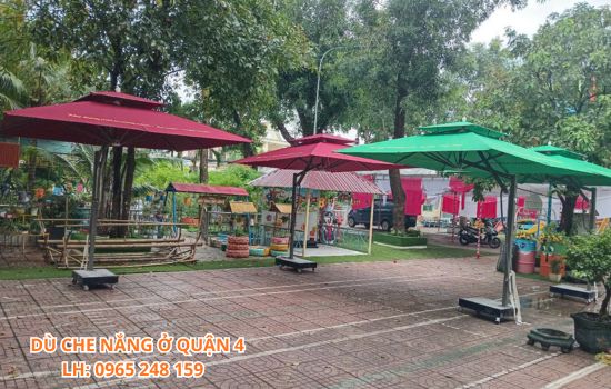 dù che nắng tại quận 4