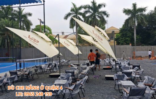 dù che nắng tại quận 4