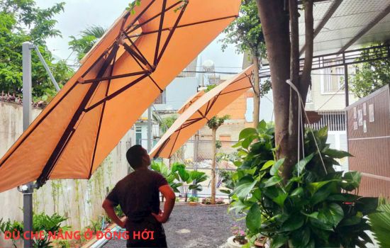 dù che nắng ở đồng hới