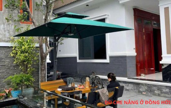 dù che nắng ở đồng hới
