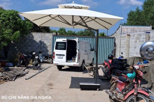 dù che nắng ở gia nghĩa