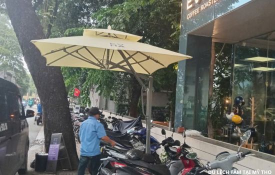 dù lệch tâm tại mỹ tho