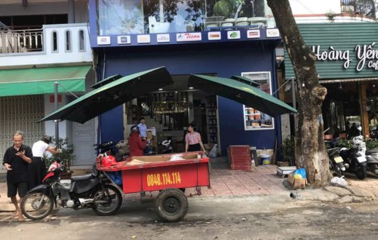 dù lệch tâm ở huế