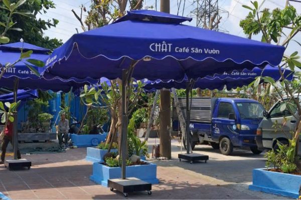 dù che nắng nhà hàng