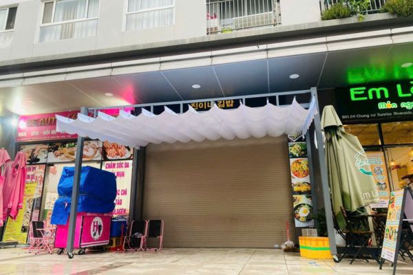mái hiên di động ở nhơn trạch